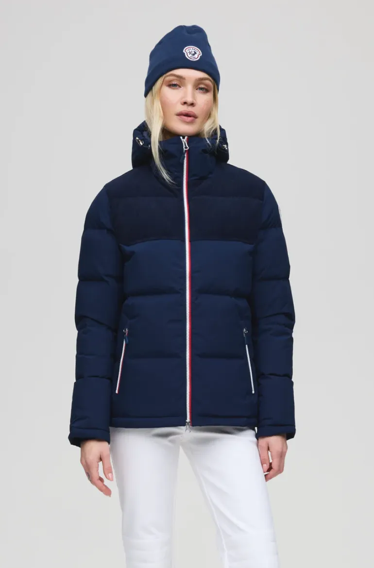 Bilde av Les Arcs Adeline cord jacket W Blue